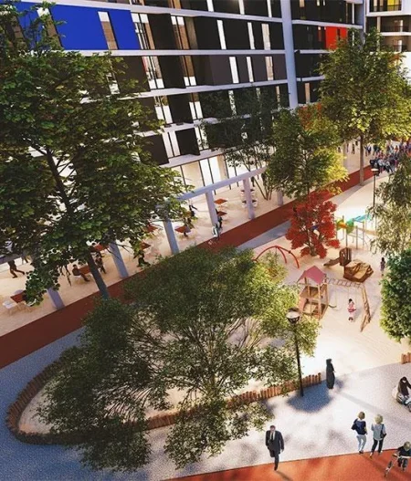 Tirane, shitet apartament 2+1+Ballkon Kati 4, 87 m² 87.000 € (Univers City QTU)