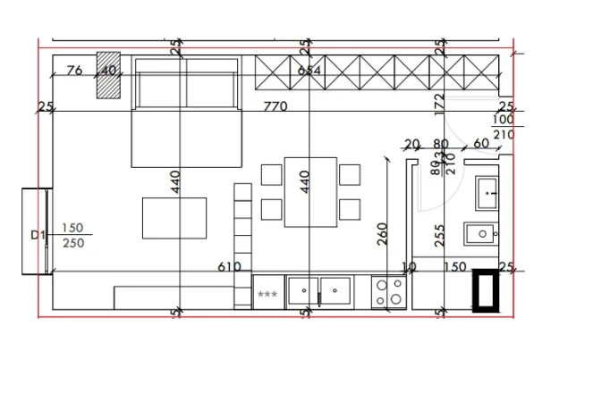 Tirane, shitet apartament Kati 1, 46 m² 173.872 € (SHITET SUPER GARSONIERE NE 5 MAJI)
