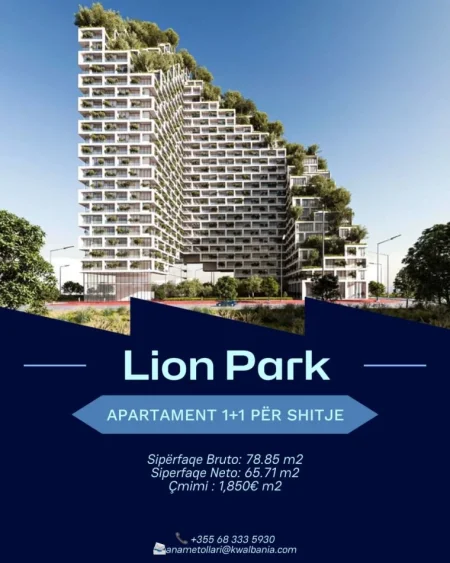 Tirane, Liste me oferta apartament 1+1 Kati 6, 78 m² 145.872 € (Zogu I zi)