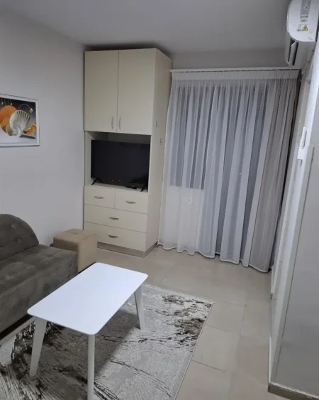 Tirane, jepet me qera garsonier Kati 1, 25 m² 330 € (21 DHJETORI – PRANË HOTEL MONDIAL)