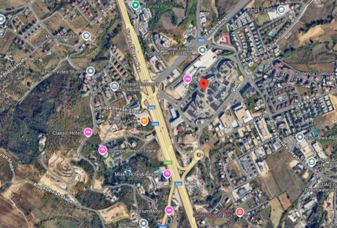 Tirane, shitet truall , 6.000 m² 930.000 € (PRANE QENDRES TREGETARE TEG)