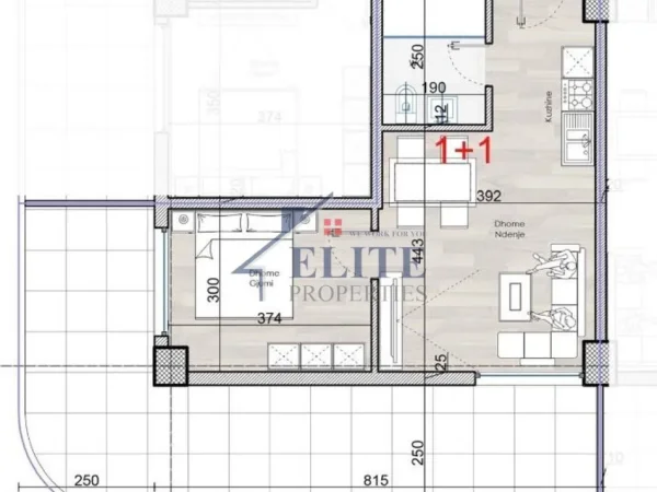 Lezhe, shitet apartament 1+1+Ballkon Kati 2, 87 m² 148.240 € (Shengjin)