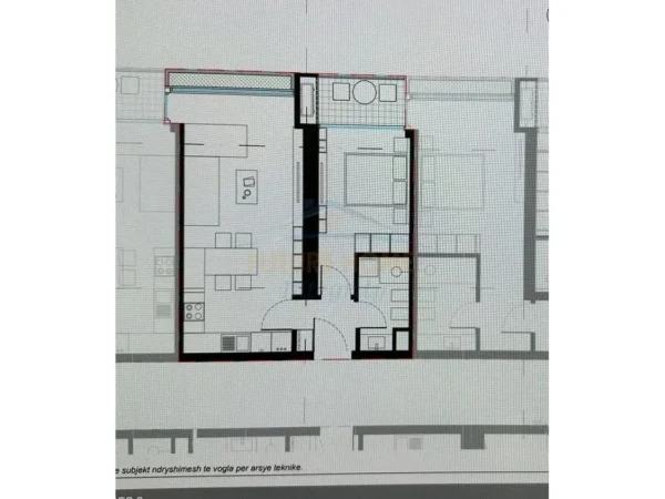 Tirane, shitet apartament 1+1 Kati 16, 72 m² 151.000 €    LION PARK 2