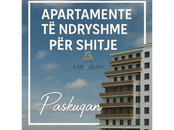 Tirane, shitet apartament , (Paskuqan)
