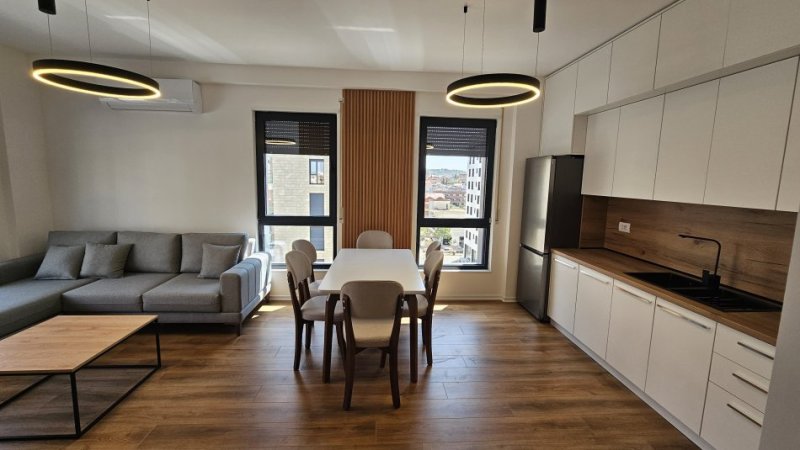 Tirane, jepet me qera apartament 2+1 Kati 4, 110 m² 800 € (Rezidenca Green Harmony, përballë UET)