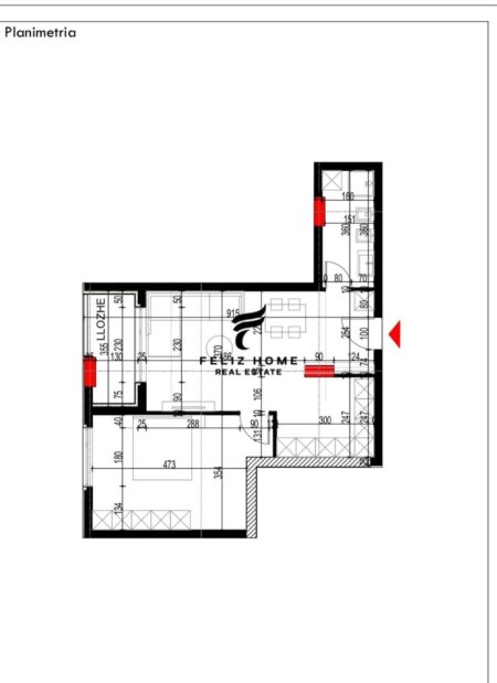 Tirane, shitet apartament 1+1+Ballkon Kati 0, 77 m² 93.400 € (PASKUQAN)
