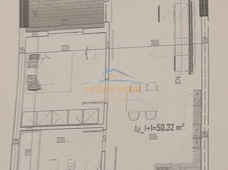 Shitet, Apartament 1+1, Rezidenca Majestic, Paskuqan, Tiranë. AREA52467