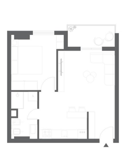 Tirane, shes apartament 1+1+Ballkon Kati 7, 60 m² 93.000 € (Rruga 5 Maji)
