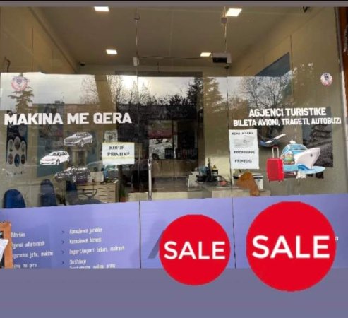 Shitet biznes / agjensi turistike Kati 0, 25 m², 12.000 €