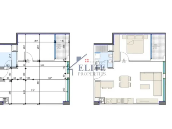 Tirane, shitet apartament 1+1+Ballkon Kati 9, 67 m² 325.000 € (Rruga Reshit Collaku)