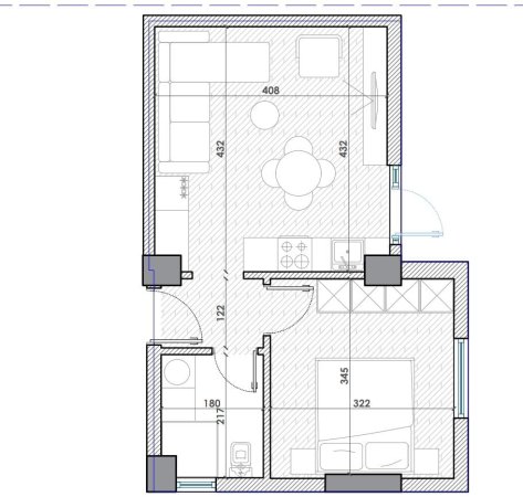 Shitet: 1+1 Himarë 📍 - (120.000 Eu) Sip : 46 m² & 100 m² Oborr 🟢 Ne Perfundim Suvatimesh & Sistem Kapot (5 min larg Detit) 🌊