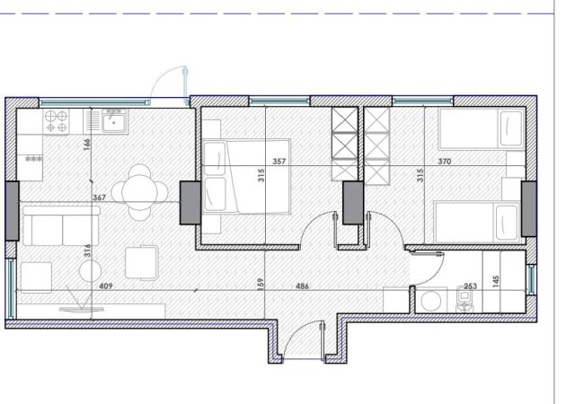 🔵 Shitet: 2+1 Himarë 📍 - (170.000 Eu) Sip : 69 m² & 100 m² Oborr 🟢 1 Km nga Deti ( ose 6 Min me Makinë) 🌊