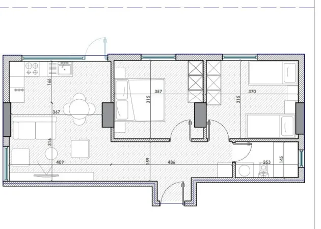 🔵 Shitet: 2+1 Himarë 📍 - (170.000 Eu) Sip : 69 m² & 100 m² Oborr 🟢 Ne Perfundim Suvatimesh & Sistem Kapot (5 min larg Detit) 🌊