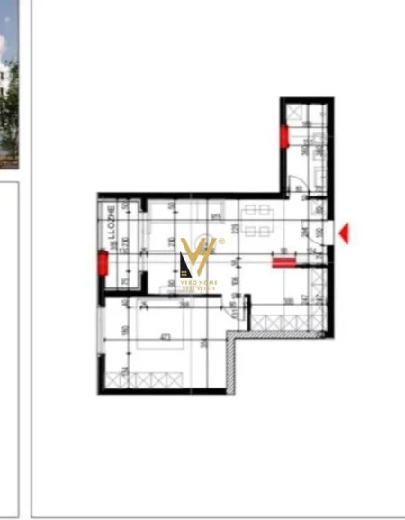 Tirane, shitet apartament 1+1+Ballkon Kati 1, 77 m² 93.340 € (PASKUQAN)