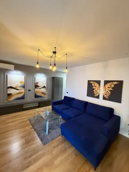 Tirane, jepet me qera apartament 1+1 Kati 10, 75 m² 700 € (Komuna e Parisit)