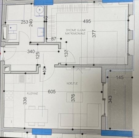 Tirane, shitet apartament 1+1 Kati 2, 74 m² 78.225 € ( SHITET SUPER APARTAMENTI 1+1 NË PASKUQAN – FAZA E GROPËS)