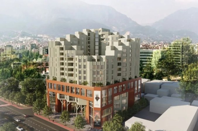 Tirane, shitet apartament 2+1+Ballkon Kati 10, 88 m² 141.700 € (rezidenca colonnade)