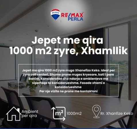 Shqiperi, jepet me qera zyre Kati 1, 10.000 m² 100.000 € (Xhanfize Keko)