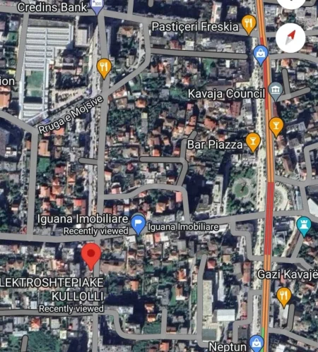 Kavaje, shitet dyqan Kati 1, 22 m² 45.000 € (buze shetitores Kavaljon,Kavaje)