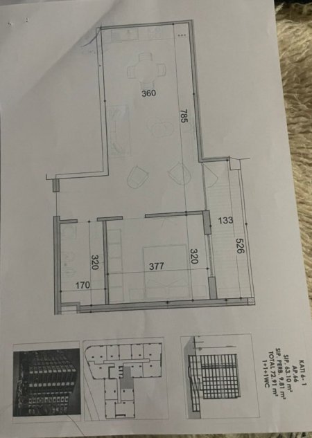 Tirane, shitet apartament 1+1+Aneks+Ballkon Kati 6, 73 m² 108.000 € (don bosko)