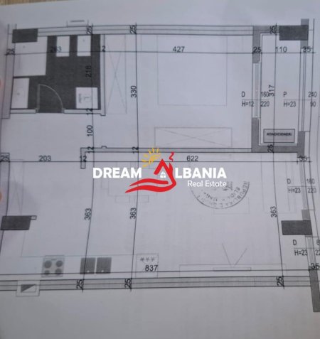 Tirane, shitet apartament 1+1+Ballkon Kati 2, 77 m² 131.563 € (Tek Brryli, prane Maternitetit te Ri - ID 4111988)