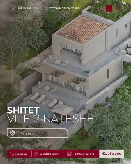 Shitet Vilë Elitare Në Green Coast Village, Palasë