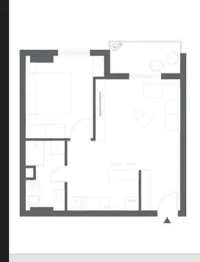 Tirane, shitet apartament 1+1 Kati 7, 60 m² 88.000 € (5 maj)