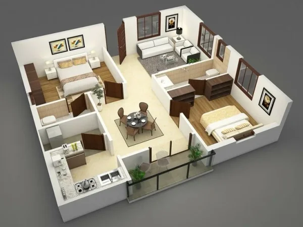 Tirane, shitet apartament 2+1+Ballkon Kati 5, 117 m² 125.000 € (Sokrat Miho)