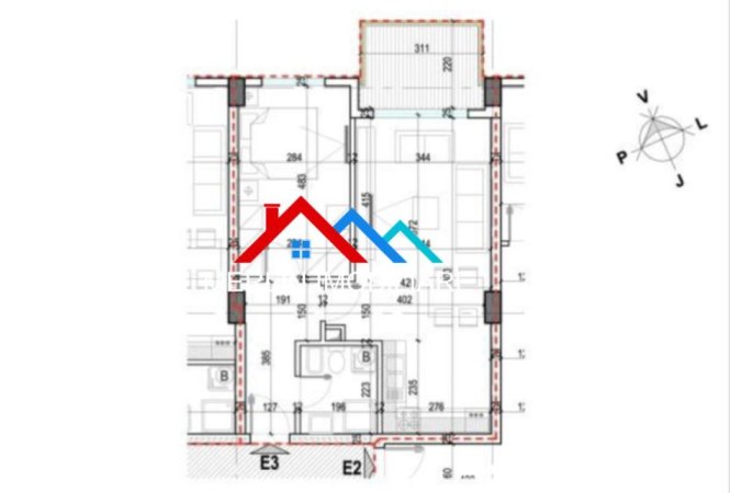Tirane, shitet  apartament 1+1+Ballkon Kati 5, 130.000 € (RRUGA DRITAN HOXHA)
