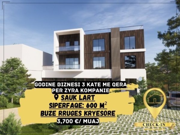 Tirane, jepet me qera ambjent biznesi Kati 0, 600 m² 3.700 Euro (Sauk Lart)
