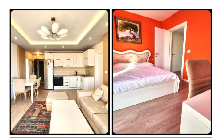 🌟 Qera Apt 2+1+2 Wc+ 2 Ballkone +Lavanteri (650€/ Muaji) 📍 Ali Demi- Fushat | Pallat i Ri | Totalisht INVESTUAR