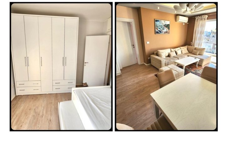 🌟 Qera Apt 2+1+2 Wc+ 2 Ballkone +Lavanteri (650€/ Muaji) 📍 Ali Demi- Fushat | Pallat i Ri | Totalisht INVESTUAR