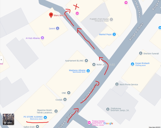 Tirane, jepet me qera garazh | vend parkimi Kati -2, 15 m² 90€ (Rruga e Dibres , (sa kalon PC Store) Tirane)