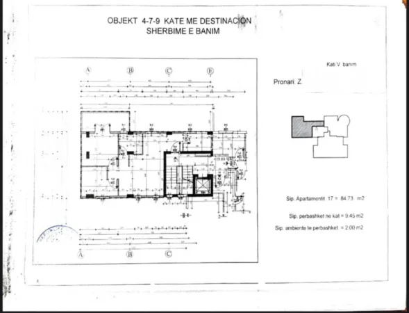 Tirane, jepet me qera zyre Kati 5, 100 m² 600 € (Rr. Fortuzi)