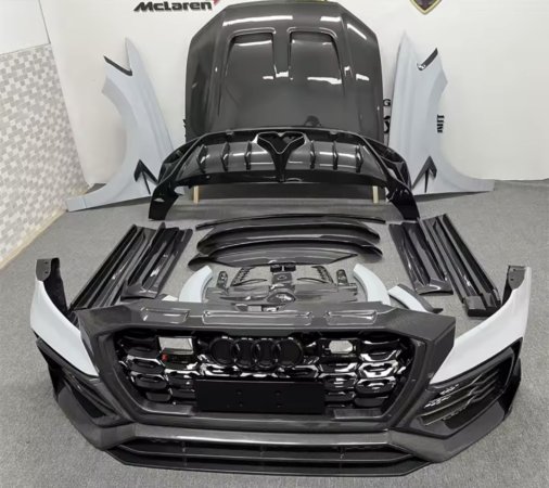 Tirane, shes SHITEN PJES CARBON ORIGJINAL AUDI RSQ8 BODYKIT ABT MANSORY ETJ PER CDO LLOJ AUDI RS OSE S LINE