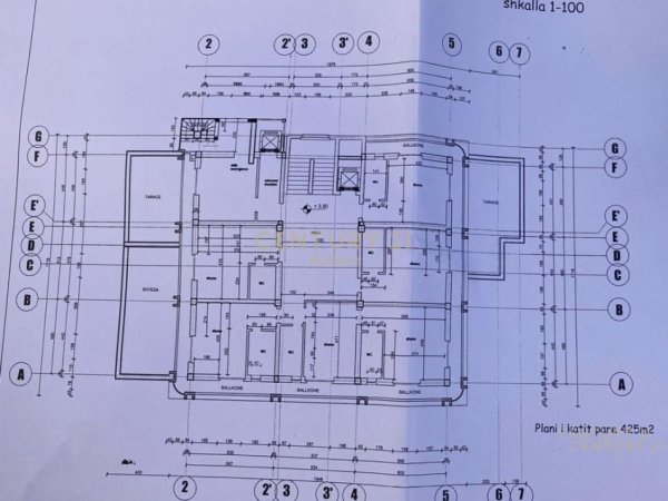 Tirane, jap me qera ambjent biznesi , 984 m² 20.000 € (BLV. &quot;BAJRAM CURRI&quot;,)