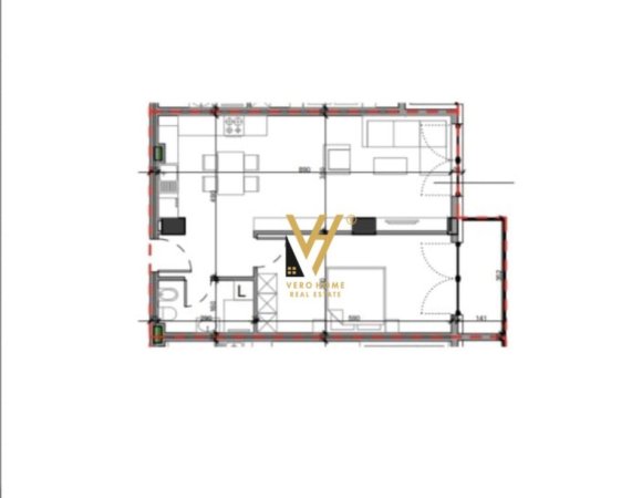 Tirane, shitet apartament 1+1+Ballkon Kati 4, 81 m² 197.000 € (BRRYLI)