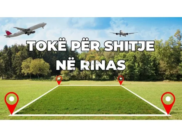Tirane, shitet toke , 1.825 m² 109.500 € (Rinas, Aeroporti Nene Tereza)