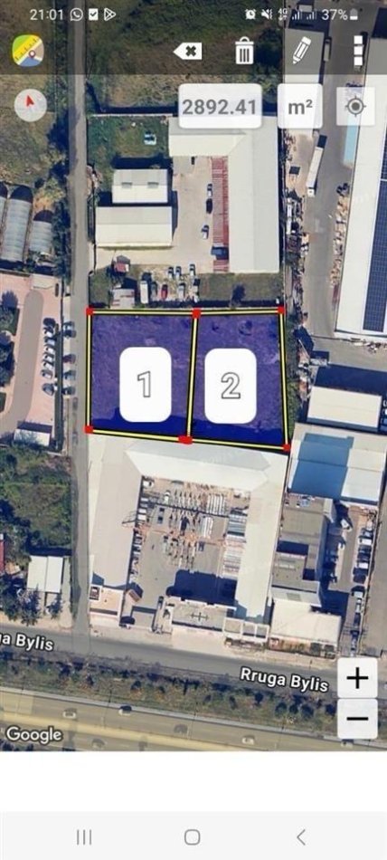 Tirane, shitet truall , 3.137 m² 719.000 € (QTU)