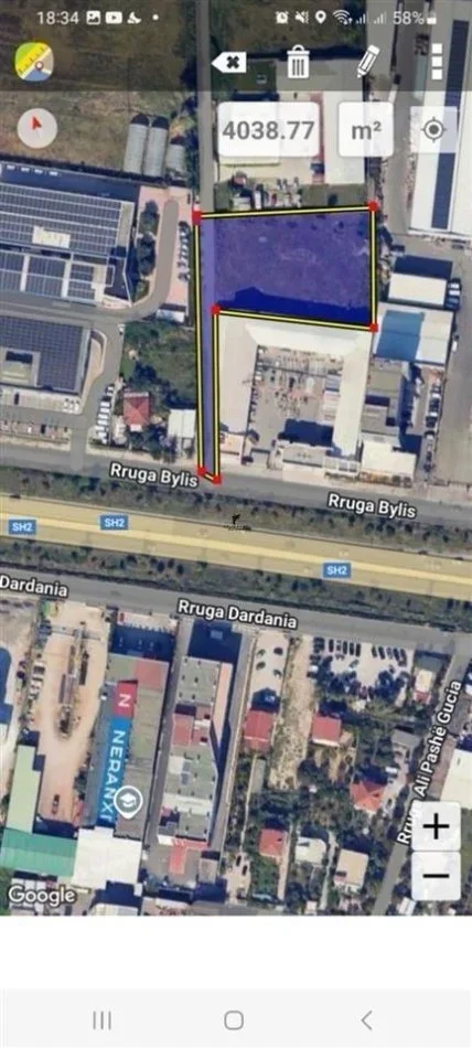 Tirane, shitet truall , 3.137 m² 719.000 € (QTU)