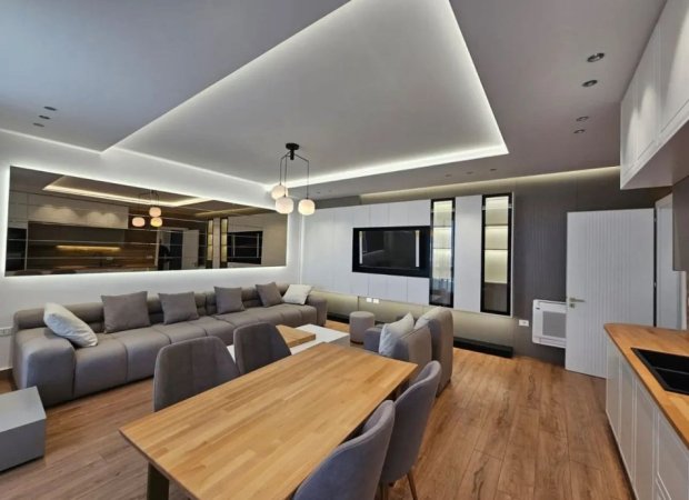 Tirane, jepet me qera apartament 1+1 Kati 6, 70 m² 700 € (bulevard i ri)