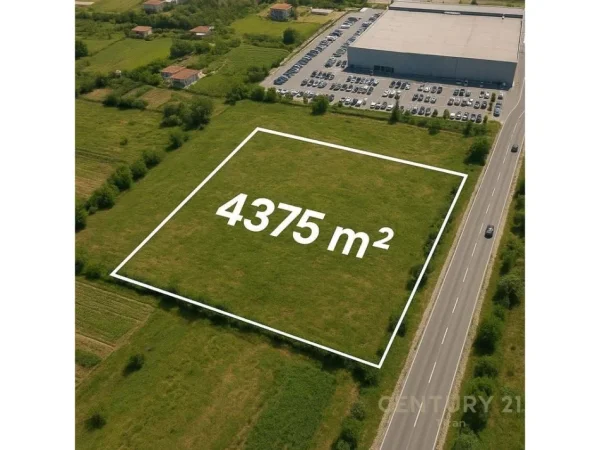 Tirane, shitet toke , 4.375 m² 550.000 € (QTU)