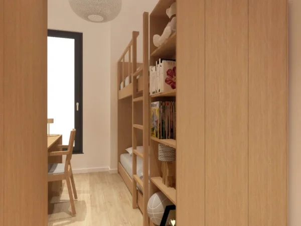 Tirane, jepet me qera apartament 2+1 Kati 4, 100 m² 1.200 € (Rruga e Kosovareve)