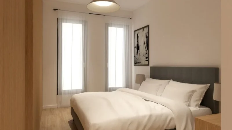 Tirane, jepet me qera apartament 2+1 Kati 4, 100 m² 1.200 € (Rruga e Kosovareve)