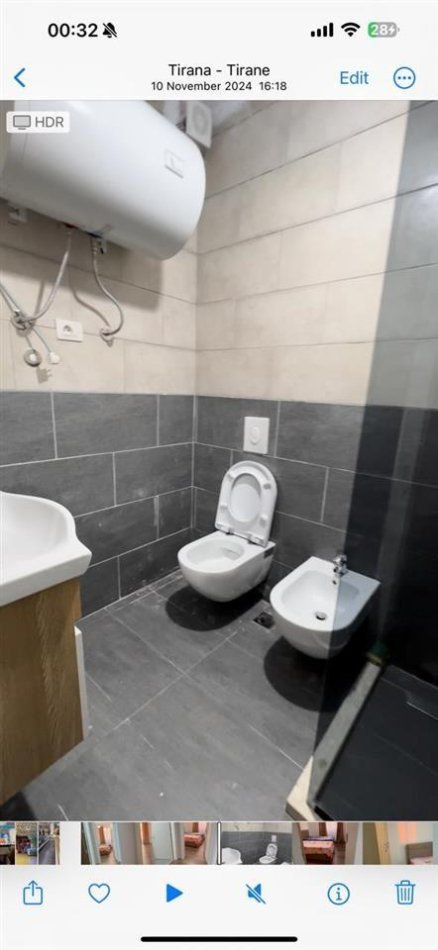 Tirane, jepet me qera apartament 2+1+Ballkon Kati 4, 87 m² 450 € (Shkoze ,Kompleksi Tom Doshi)