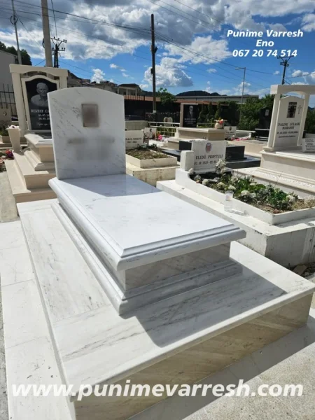 Tirane, shes Punime Varresh Mermer i bardhe me ujra - Modele Varresh Me Punim Premium 320 €