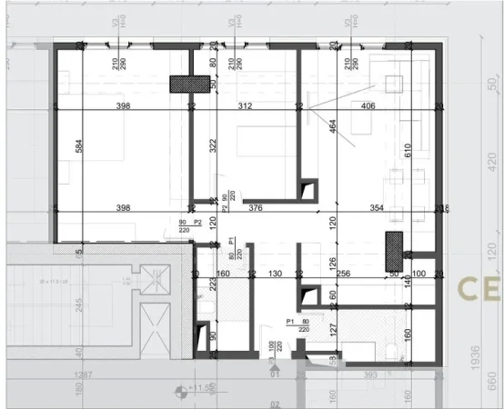 Tirane, shes apartament 2+1 , 137 m² 548.000 € (Stadiumi Dinamo)