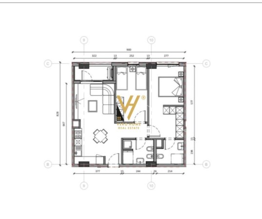Tirane, shitet apartament 2+1+Ballkon Kati 5, 86 m² 165.000 € (ALI DEMI)