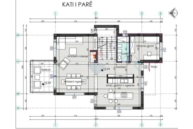 Tirane, shitet Vile , 310 m² 520.000 € (Farke)
