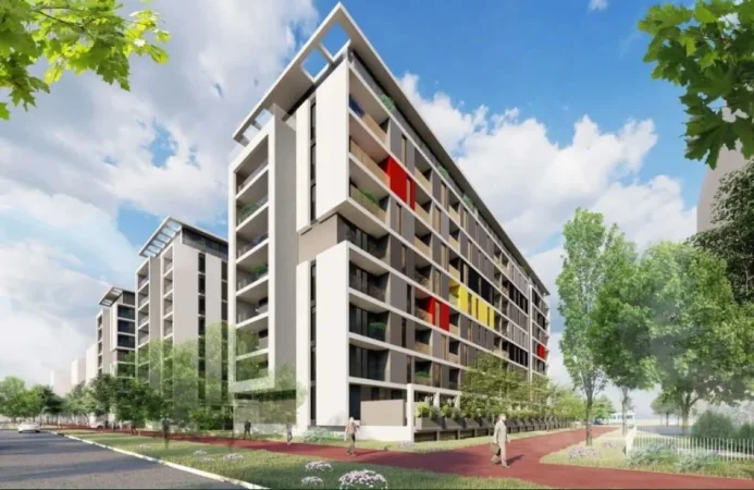 Tirane, shitet apartament 1+1 , 66 m² 69.583 € (Univers City)